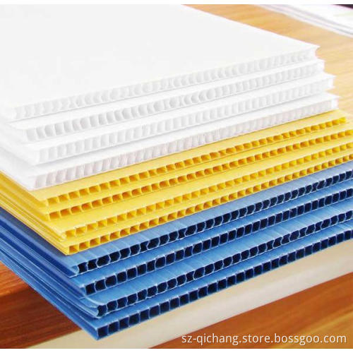 Corrugated PP Hollow Sheet (QC0022)